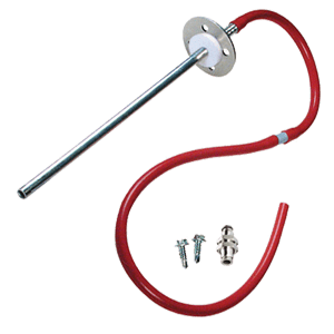 6" Aluminum Static Pressure Probe Assembly