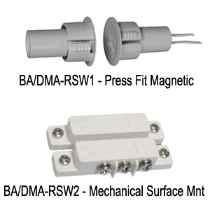 Reed Switches for the Door Monitor Alarm (DMA)