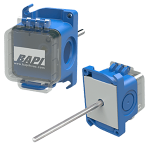 Duct Temperature Sensor with a BAPI-Box Crossover