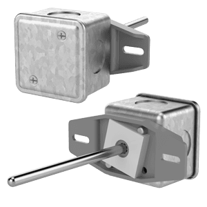 Duct Temperature Sensor with a Junction Box Enclosure