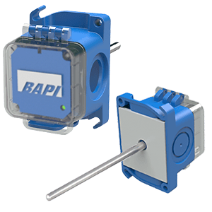 Duct Temperature Transmitter with a BAPI-Box Crossover