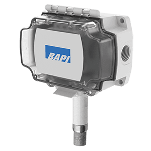 Outside Air Temperature and Humidity Sensor with BAPI-Box Enclosure