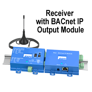 Receiver with BACnet IP Output Module
