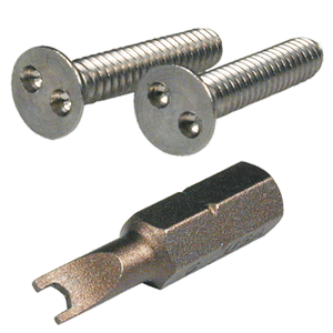 Spanner Screws and Spanner Bit