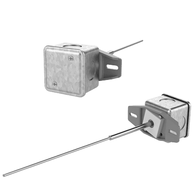 Submersible Duct Temperature Sensor with a Junction Box Enclosure