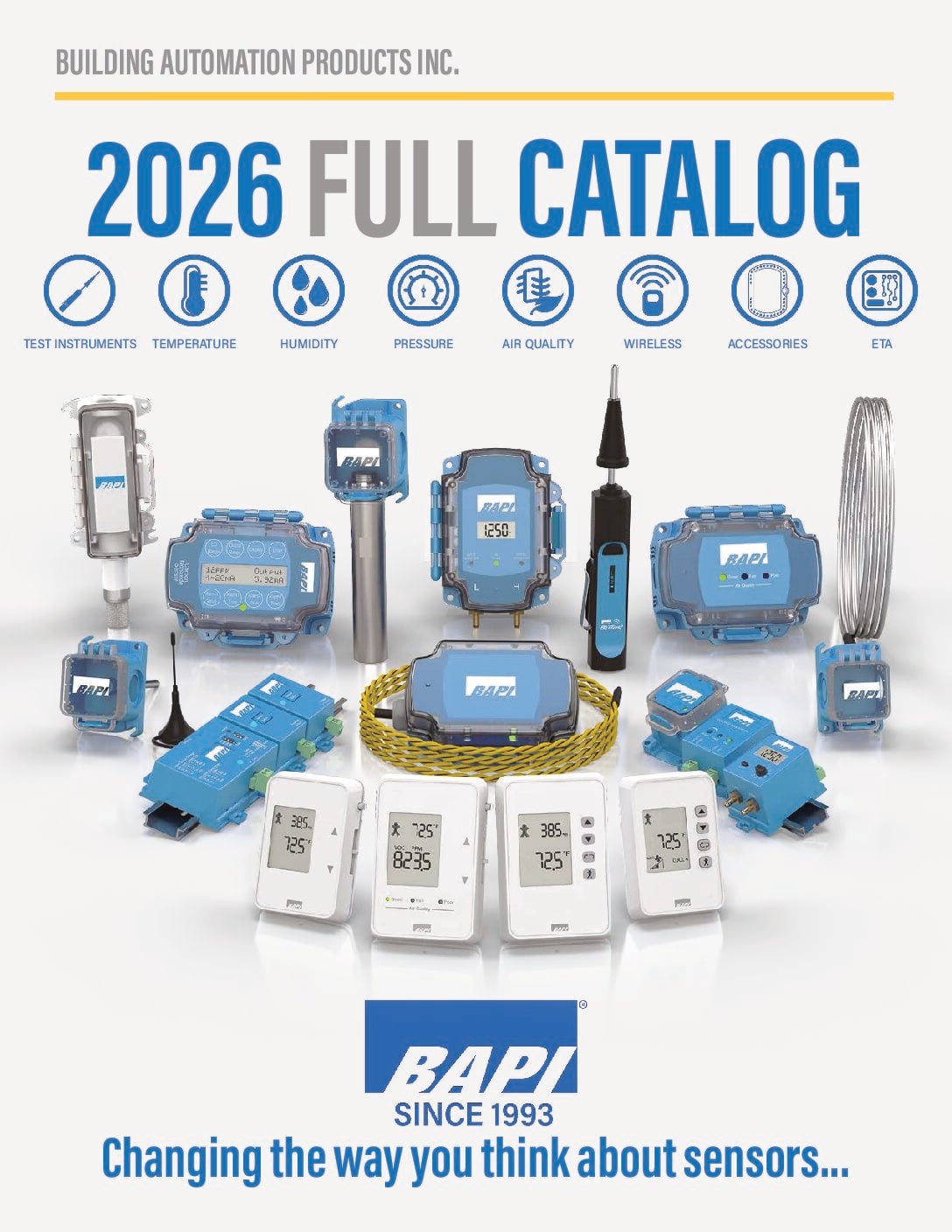 Cover of the 2026 BAPI full product catalog