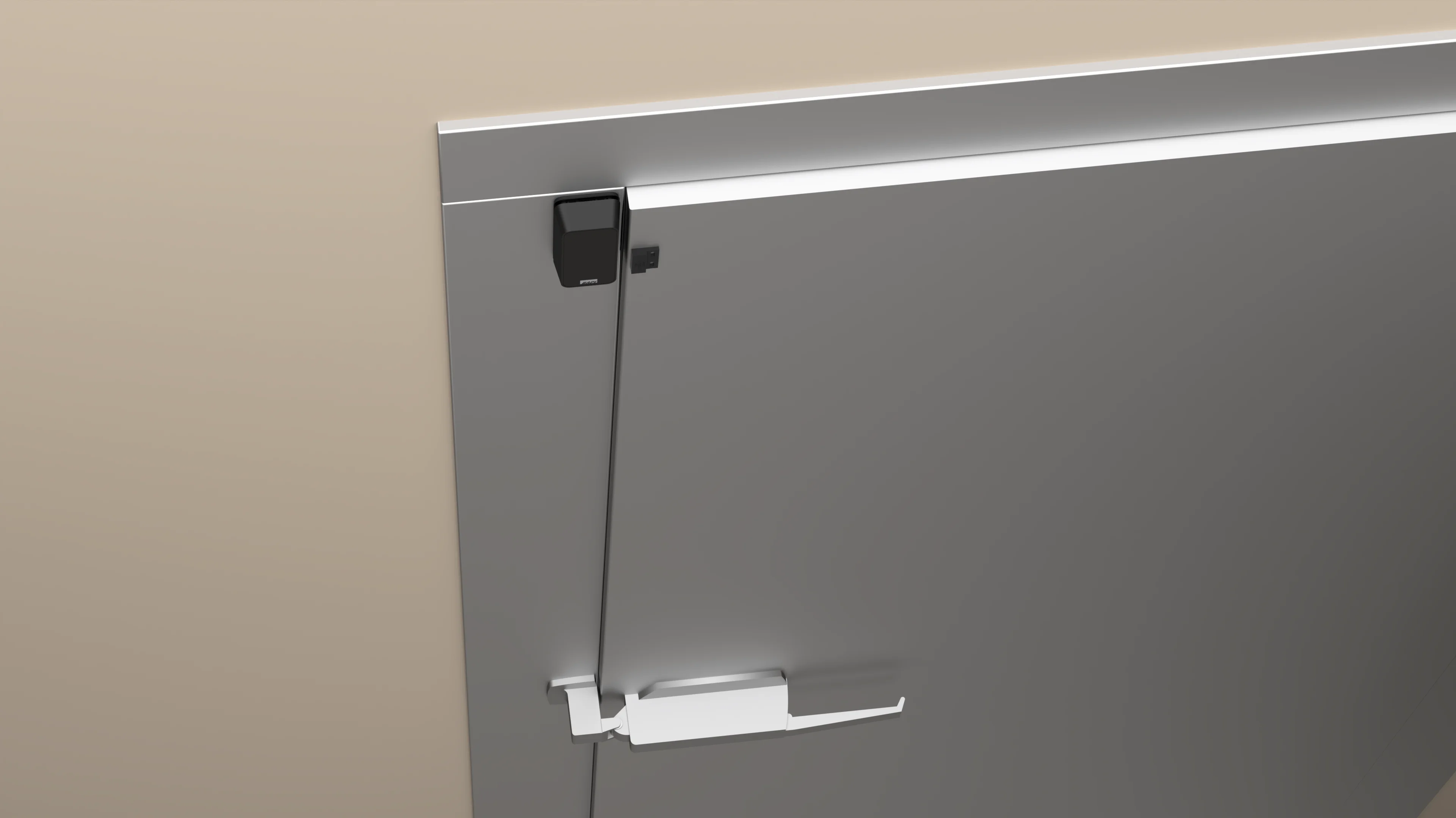 Door switch on refrigerator