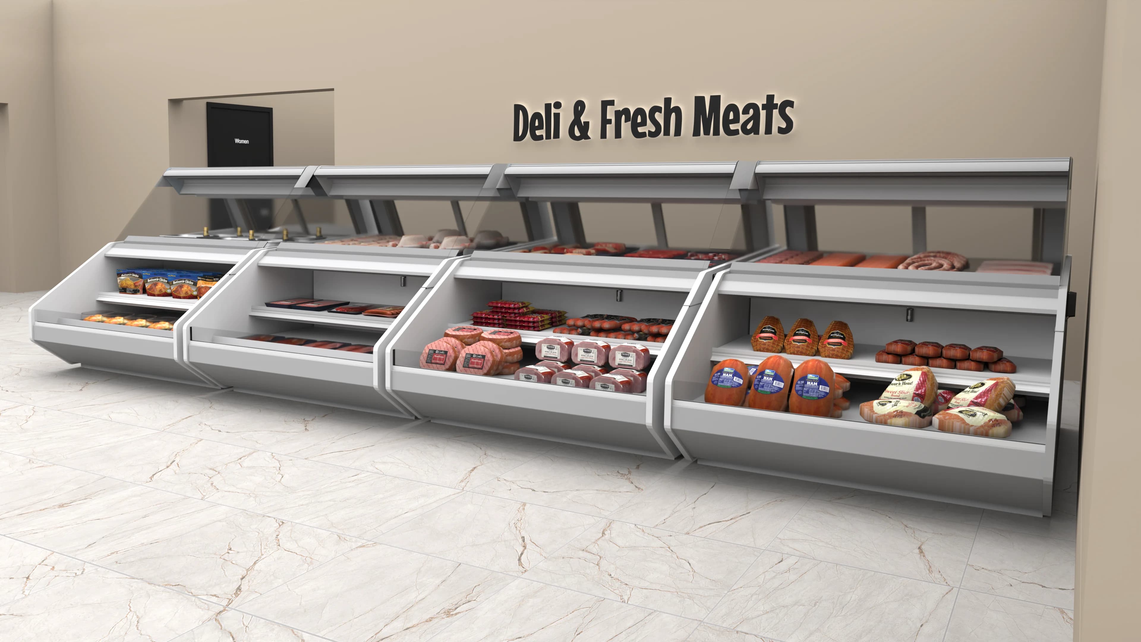 Prepared foods temperature control