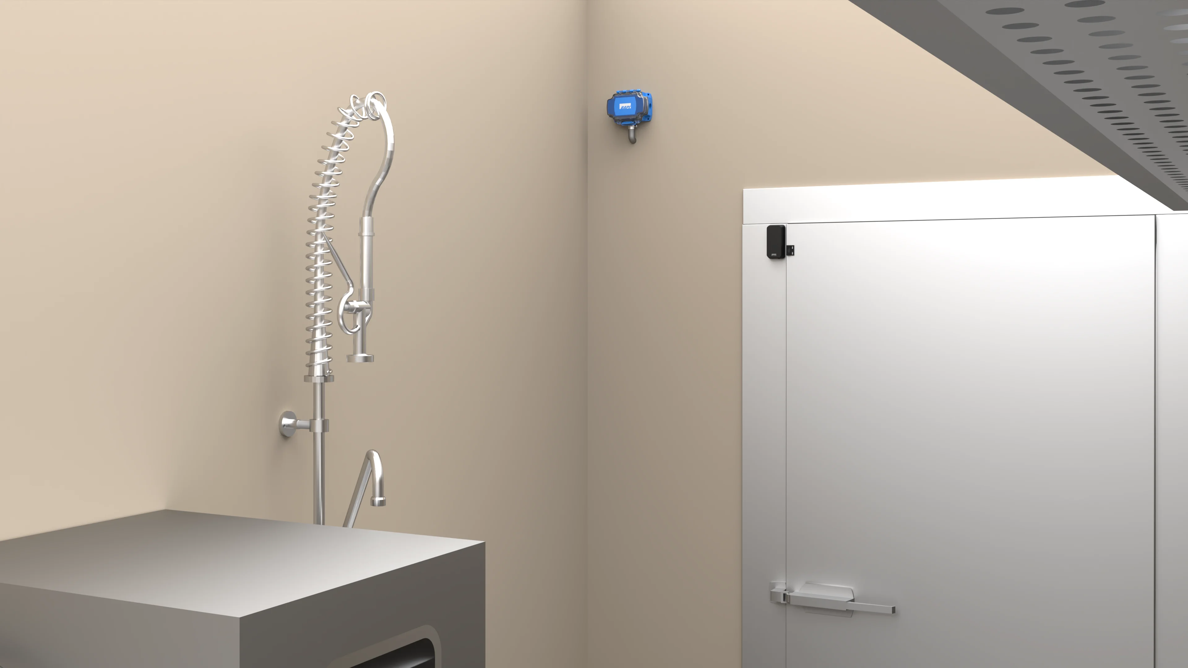 WAM sensor on freezer door