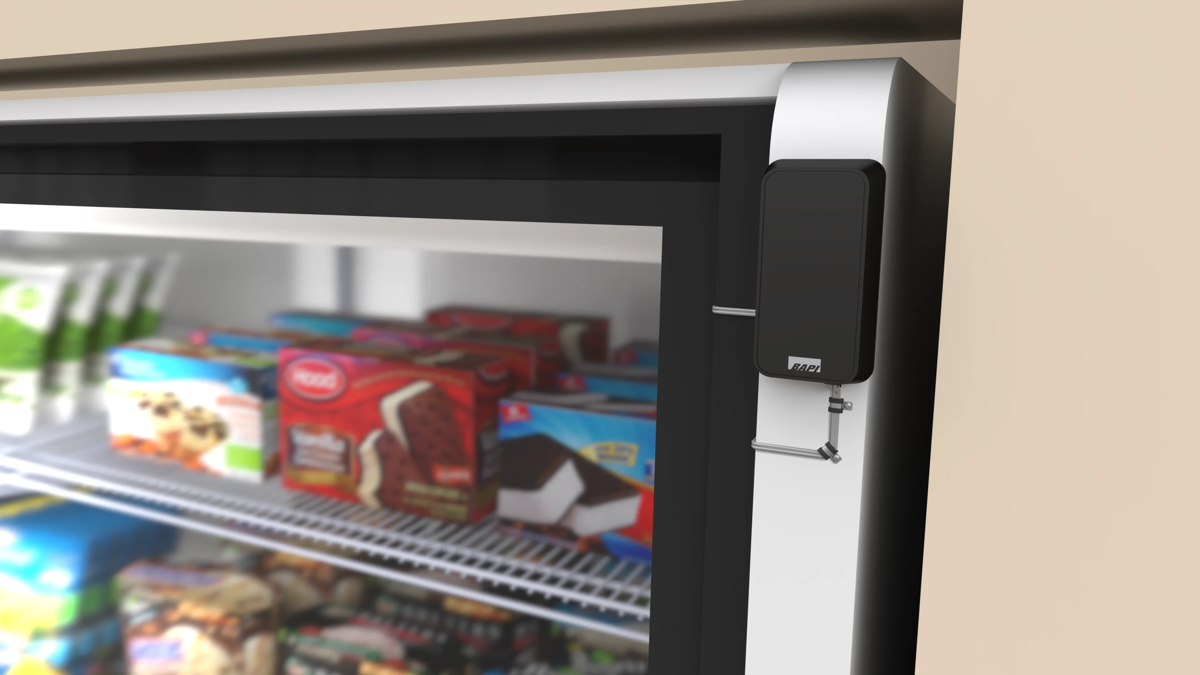 Slim sensor in freezer