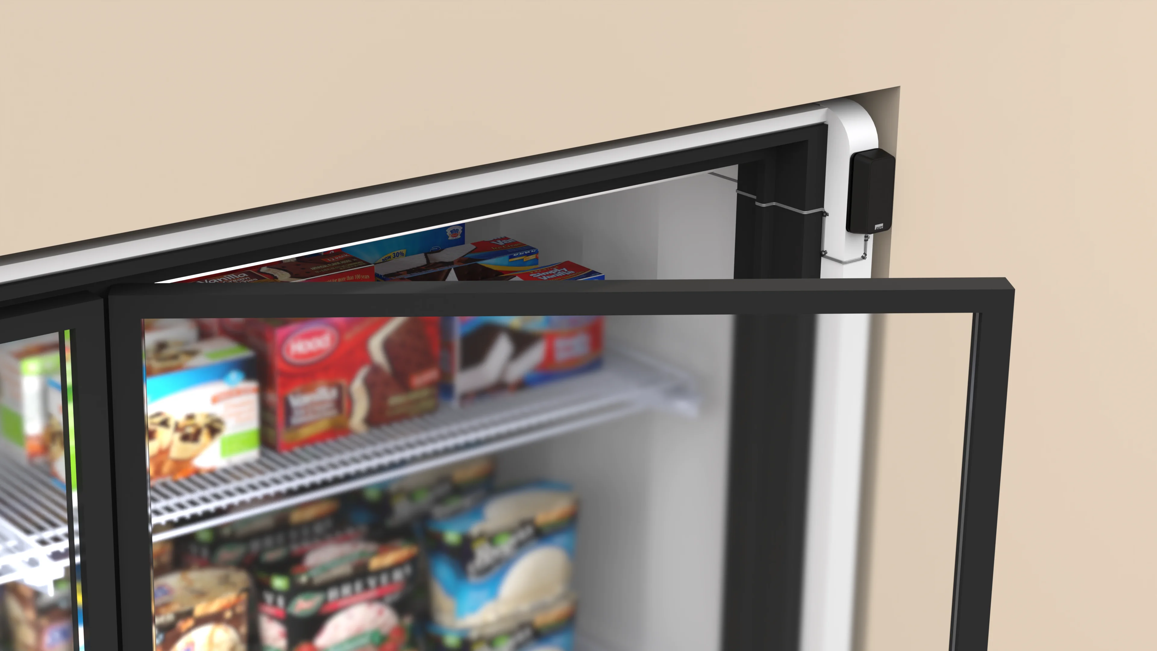 Freezer slim sensor variant