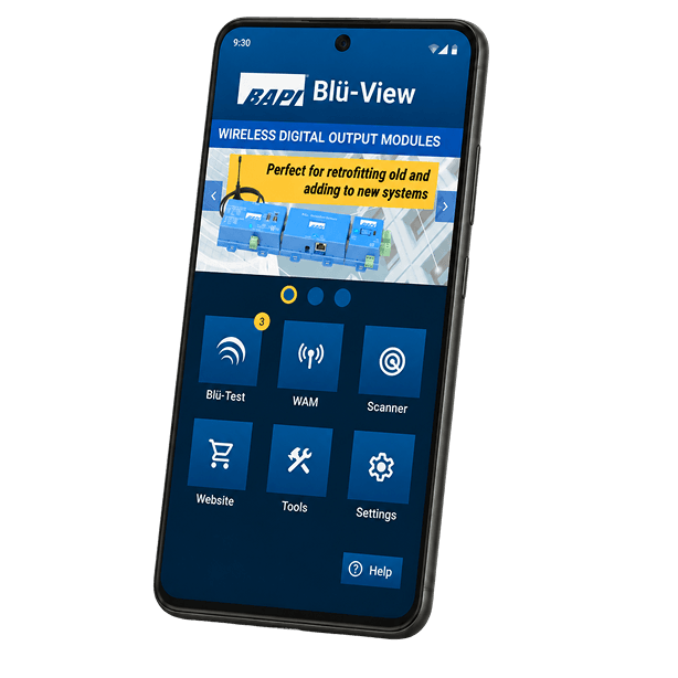 Blu-View App Interface
