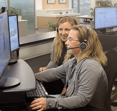 BAPI customer service representatives assisting customers