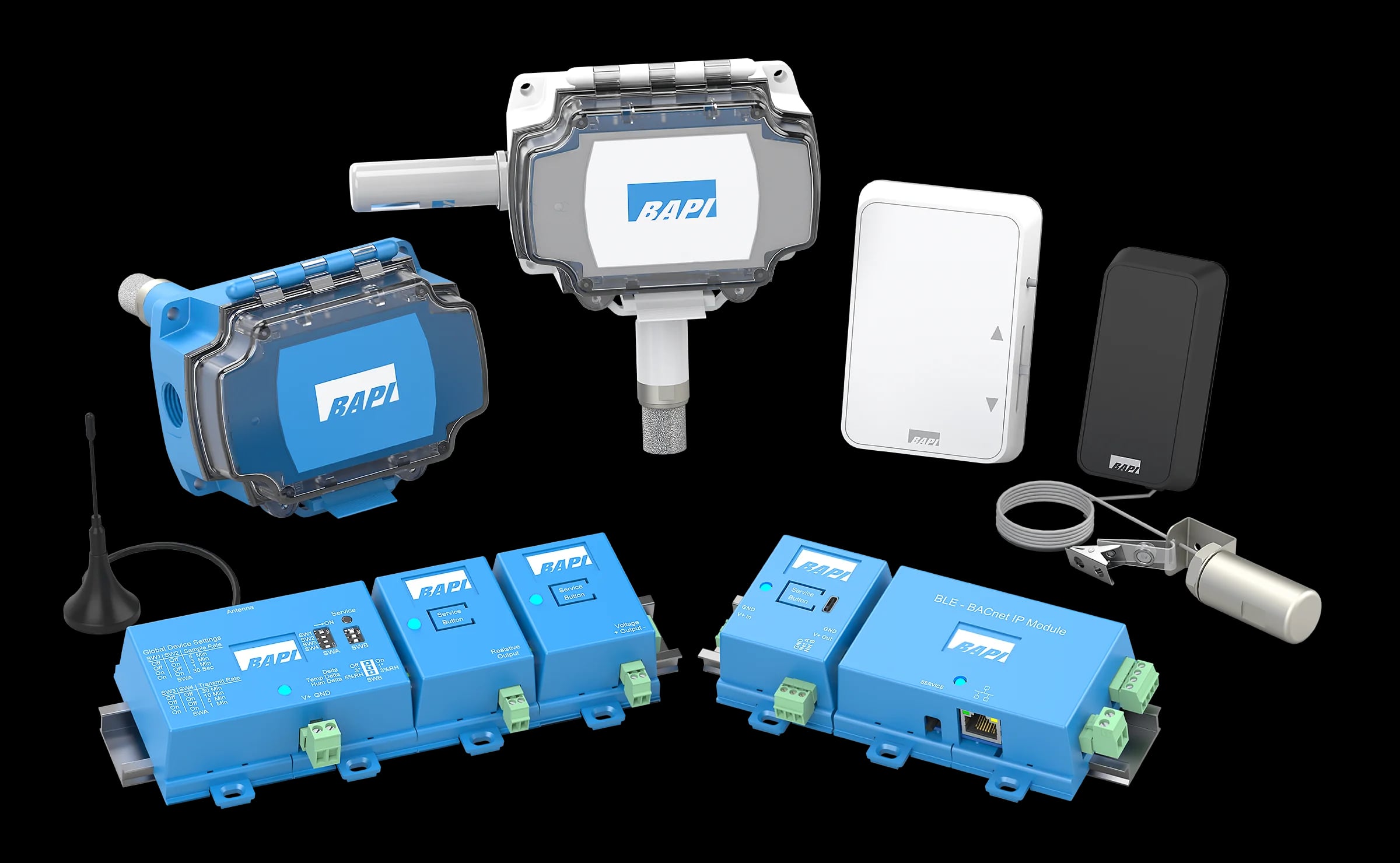 BAPI Wireless HVAC Sensors